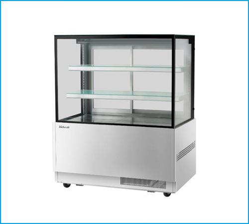 Tủ trưng bày bánh kính vuông 3 tầng 1m2 Turbo Air TBP1200-2