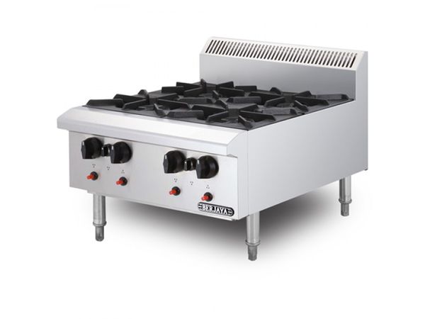 Bếp Âu 4 Họng Berjaya Dùng Gas OB4-17