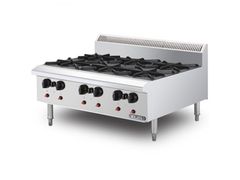 Bếp âu 6 họng Berjaya dùng gas  OB6-17