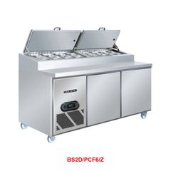 Bàn mát pizza  1m8 Berjaya BS2D/PCF6/Z