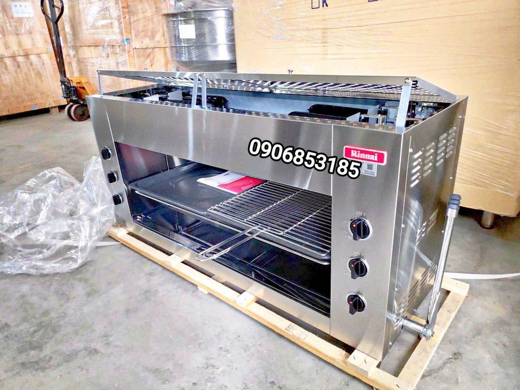 Lò nướng Salamander  dùng gas Rinnai RSG-610N