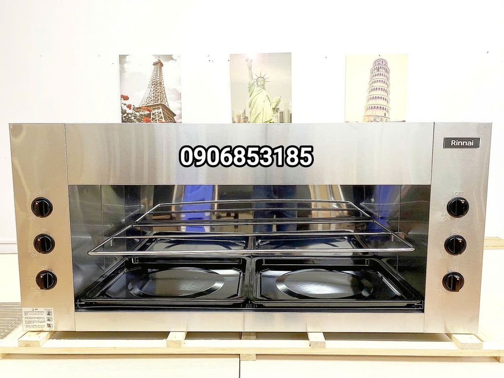 Lò nướng Salamander dùng gas Rinnai RSB-926N