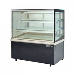 Tủ mát trưng bày bánh kính vuông 90cm  Berjaya RCS09SB13 - 2FB