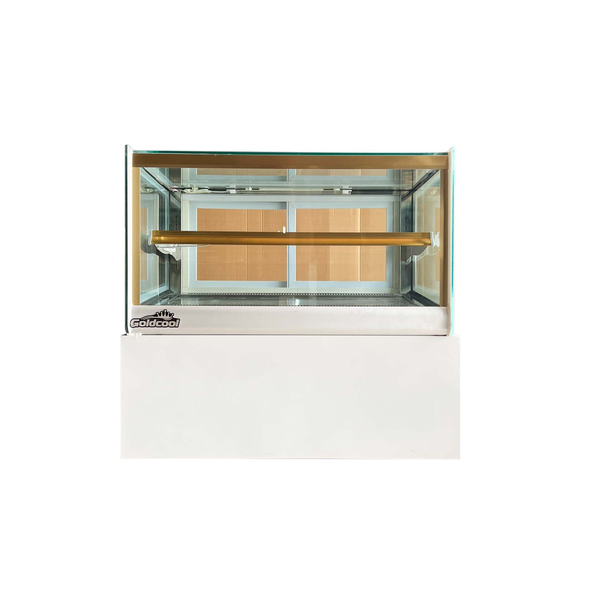 Tủ trưng bày bánh kính vuông 90cm để bàn