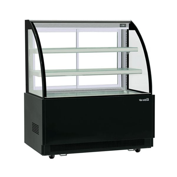 Tủ trưng bày bánh kính cong 3 tầng 90cm  Turbo Air TBR900-2