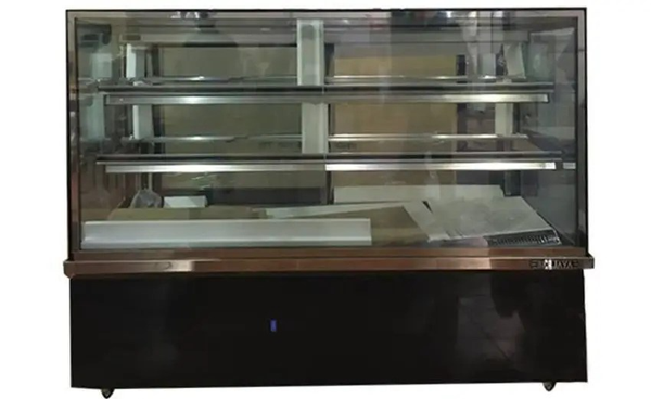 Tủ trưng bày bánh bánh kính cong 2m4  Berjaya CCS24SB13- 2FB