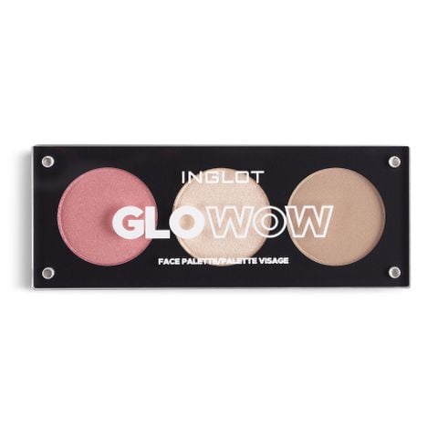 Bảng Trang Điểm 3 Trong 1 Face Palette - Glowow