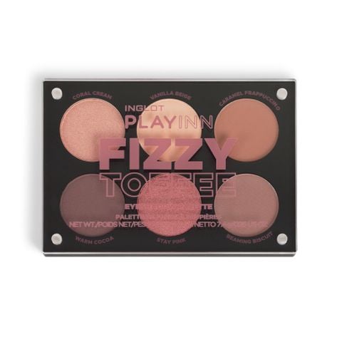 Bảng Phấn Mắt Tông Trong Trẻo Ngọt Ngào Playinn Fizzy Toffee Eye Shadow Palette