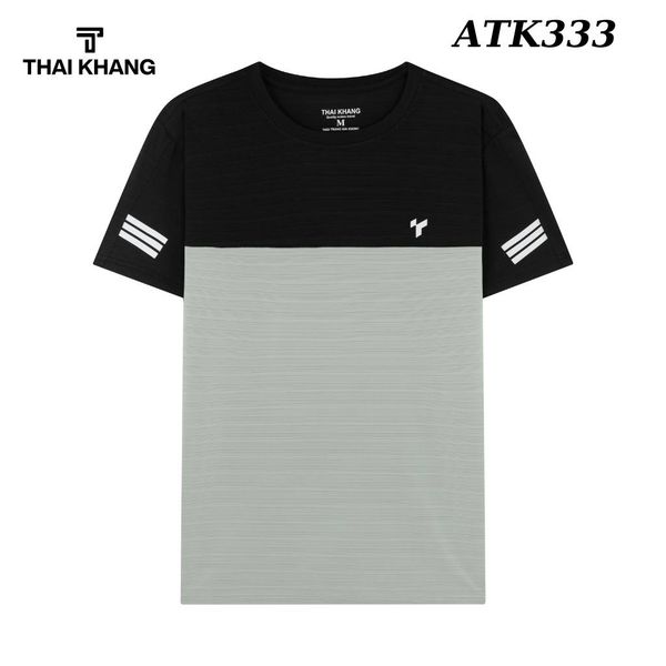 Áo thun thể thao nam cộc tay Thái Khang vải coolwink ATK33