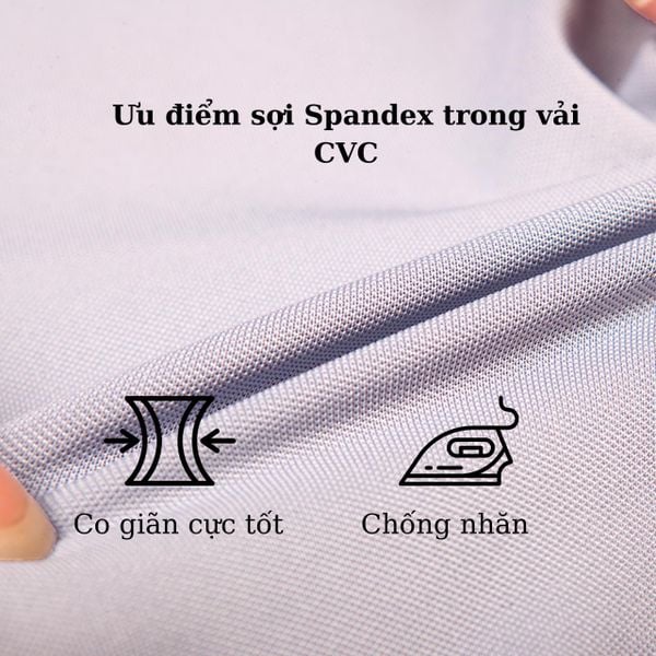 Áo polo nam THÁI KHANG vải CVC cá sấu kháng khuẩn ATK14