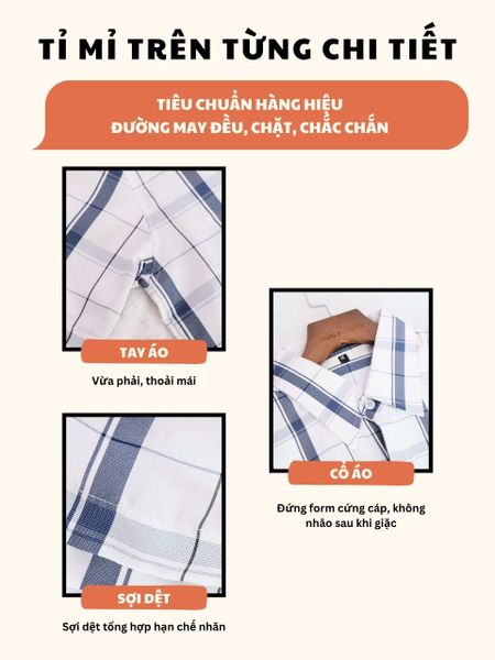 Áo sơ mi nam ngắn tay trung niên THÁI KHANG vải lụa co giãn ATK41