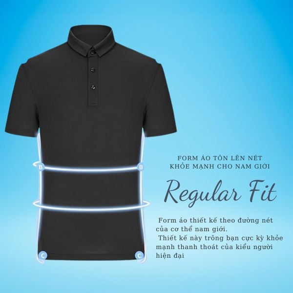 Áo polo nam THÁI KHANG vải CVC cá sấu kháng khuẩn ATK14