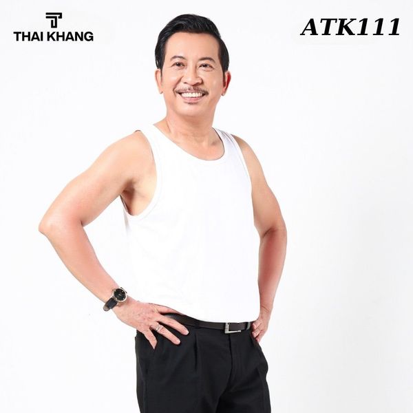 Áo lót nam ba lỗ Thái Khang vải cotton mặc cực mát ATK11