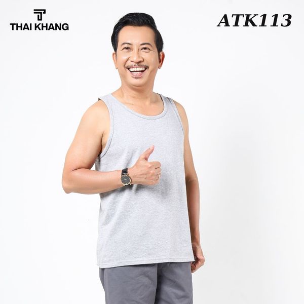 Áo lót nam ba lỗ Thái Khang vải cotton mặc cực mát ATK11