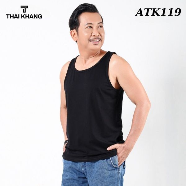 Áo lót nam ba lỗ Thái Khang vải cotton mặc cực mát ATK11