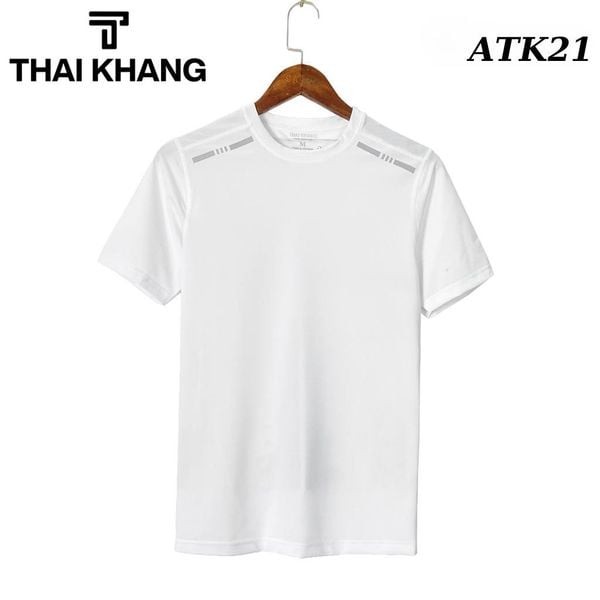Áo thun nam cổ tròn thể thao THÁI KHANG vải thun lạnh co dãn ATK02