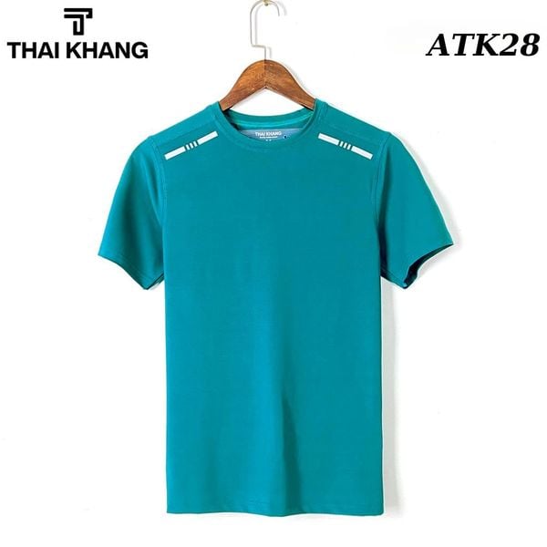 Áo thun nam cổ tròn thể thao THÁI KHANG vải thun lạnh co dãn ATK02