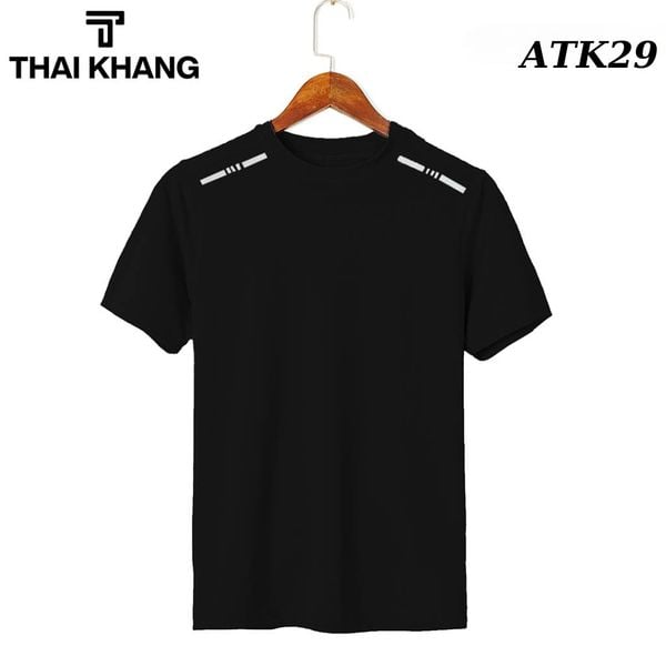 Áo thun nam cổ tròn thể thao THÁI KHANG vải thun lạnh co dãn ATK02