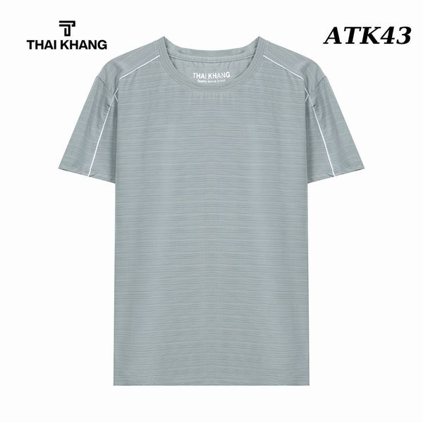 Áo thun nam cổ tròn THÁI KHANG vải thun lạnh ATK04