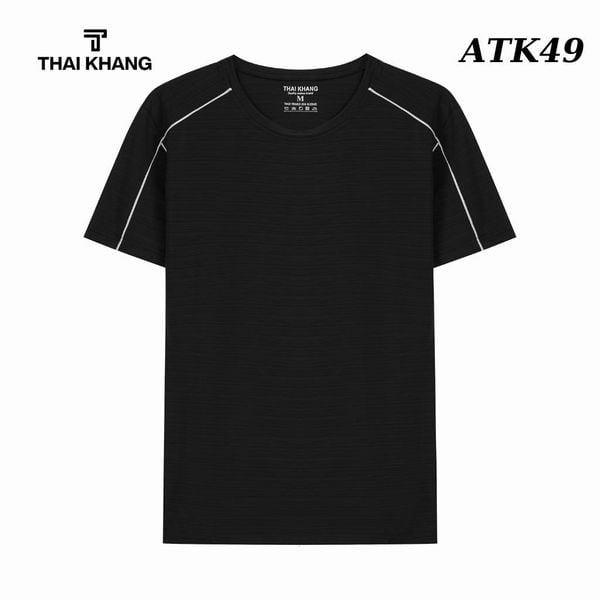 Áo thun nam cổ tròn THÁI KHANG vải thun lạnh ATK04