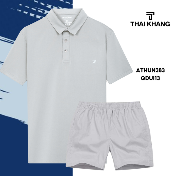 Bộ thể thao nam trung niên Thái Khang chất liệu vải thun lạnh  B01