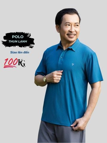 Áo polo nam trung niên Thái Khang vải thun lạnh mặc siêu mát ATK01