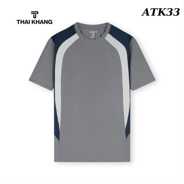 Áo thun nam cổ tròn THÁI KHANG vải thun lạnh ATK03