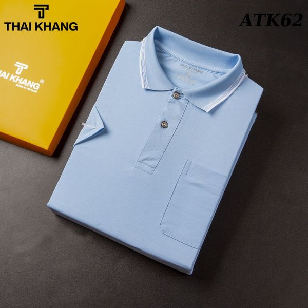 Áo thun nam trung niên vải cotton Thái Khang ATK06
