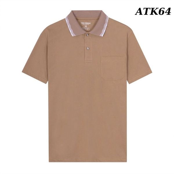 Áo thun nam trung niên vải cotton Thái Khang ATK06