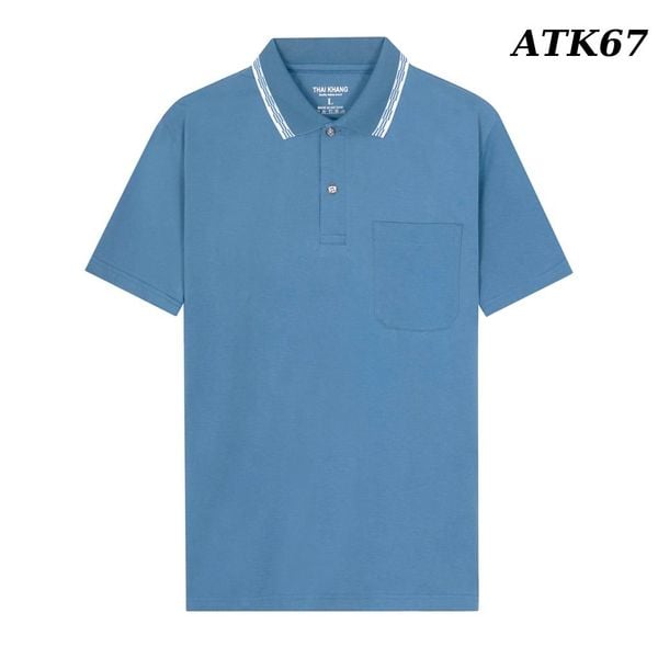 Áo thun nam trung niên vải cotton Thái Khang ATK06