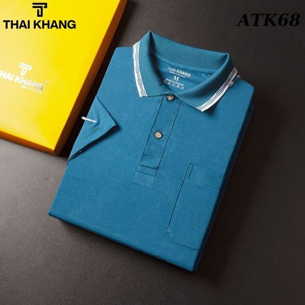 Áo thun nam trung niên vải cotton Thái Khang ATK06