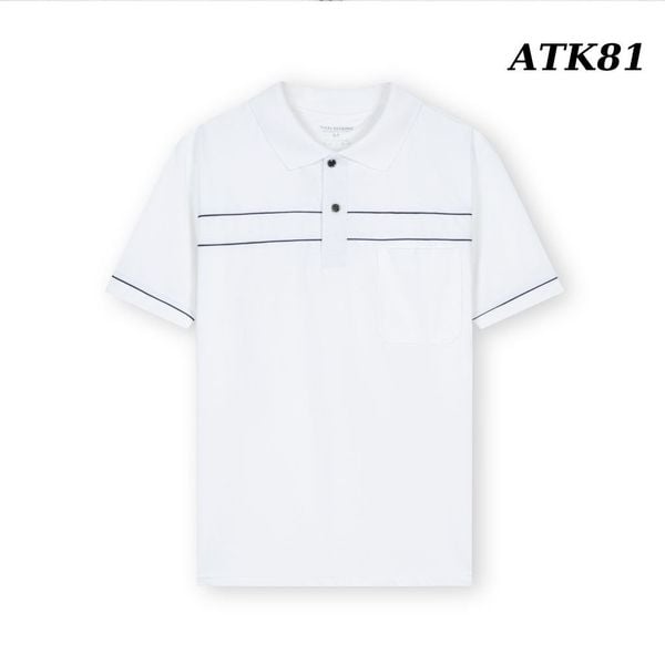 Áo polo nam trung niên có cổ vải cotton ATK08