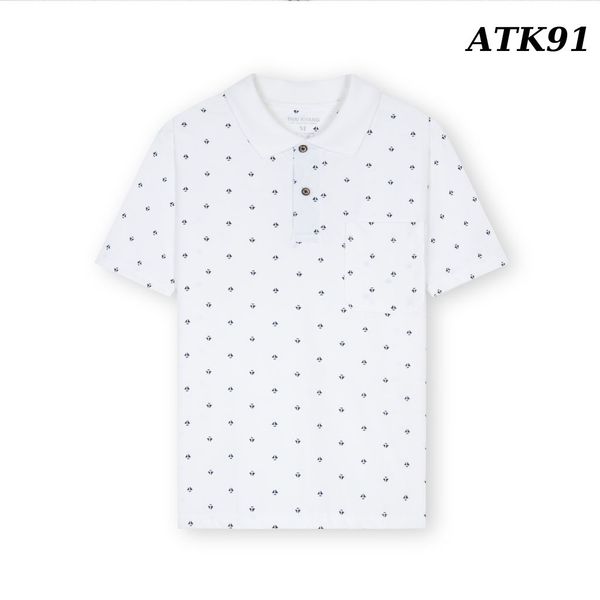 Áo thun nam trung niên họa tiết THÁI KHANG vải cotton ATK09