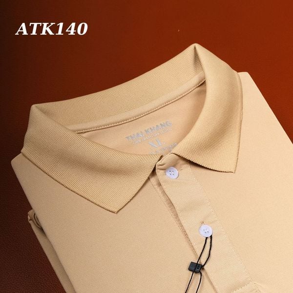 Áo polo nam THÁI KHANG vải CVC cá sấu kháng khuẩn ATK14