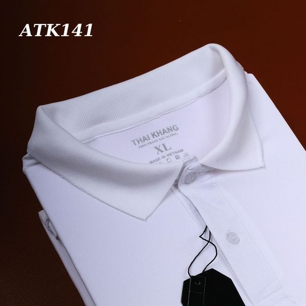 Áo polo nam THÁI KHANG vải CVC cá sấu kháng khuẩn ATK14