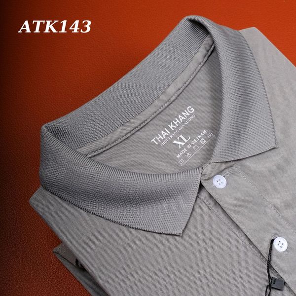 Áo polo nam THÁI KHANG vải CVC cá sấu kháng khuẩn ATK14