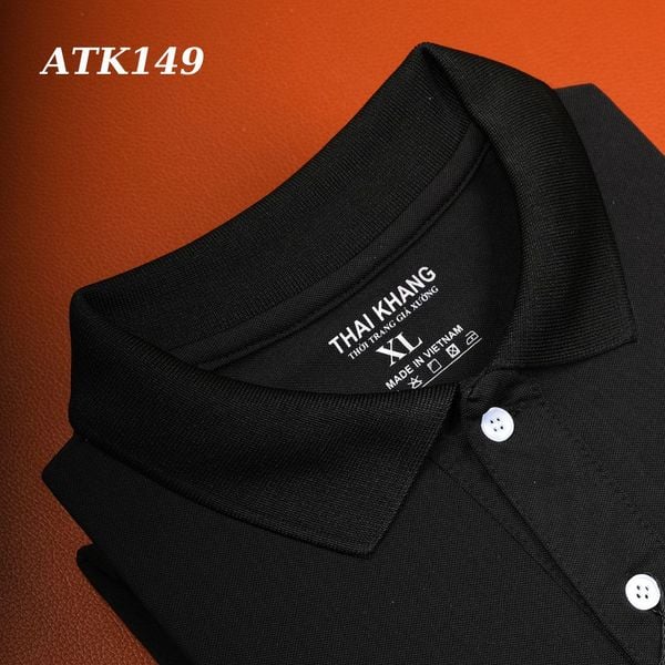 Áo polo nam THÁI KHANG vải CVC cá sấu kháng khuẩn ATK14