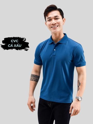 Áo polo nam THÁI KHANG vải CVC cá sấu kháng khuẩn ATK14