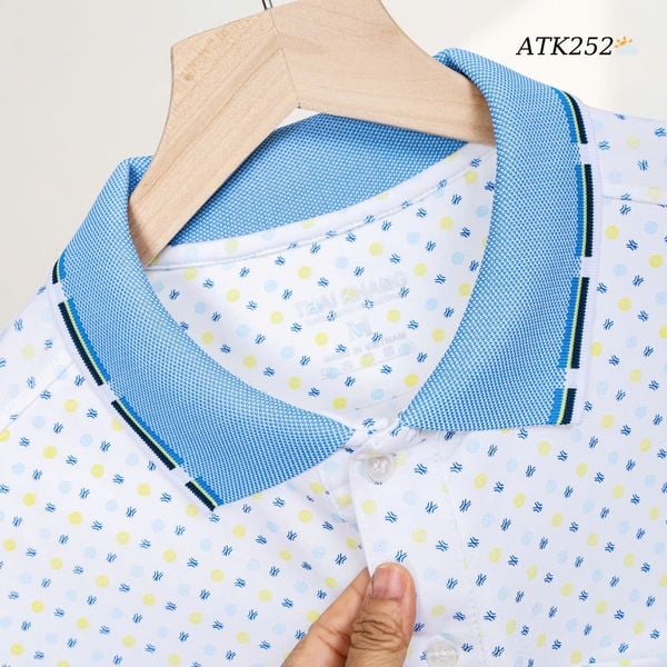 Áo thun trung niên Thái Khang loại áo polo cao cấp ATK25