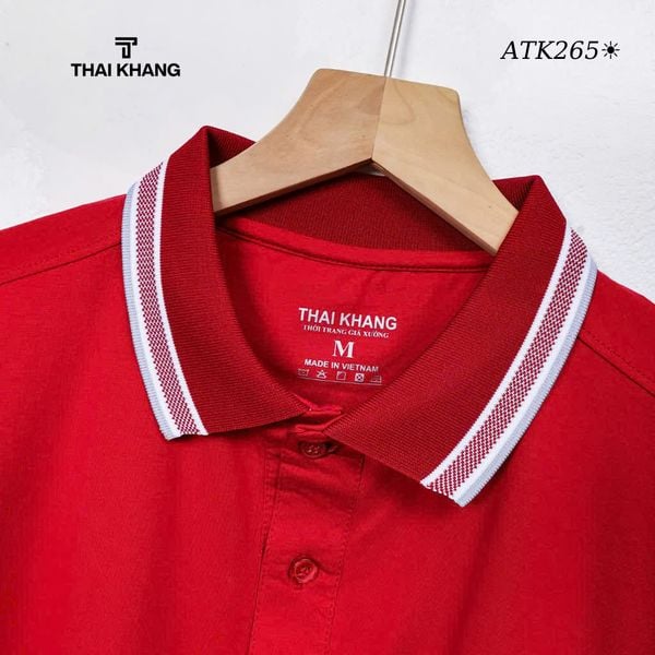 Áo thun trung niên Thái Khang loại áo polo cao cấp cho bố ATK26