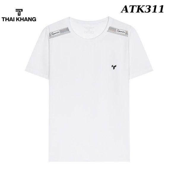 Áo thun thể thao nam cổ tròn Thái Khang vải coolwink ATK31