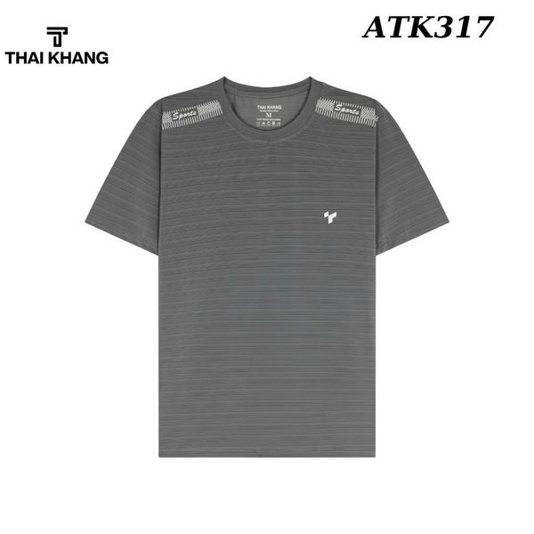 Áo thun thể thao nam cổ tròn Thái Khang vải coolwink ATK31