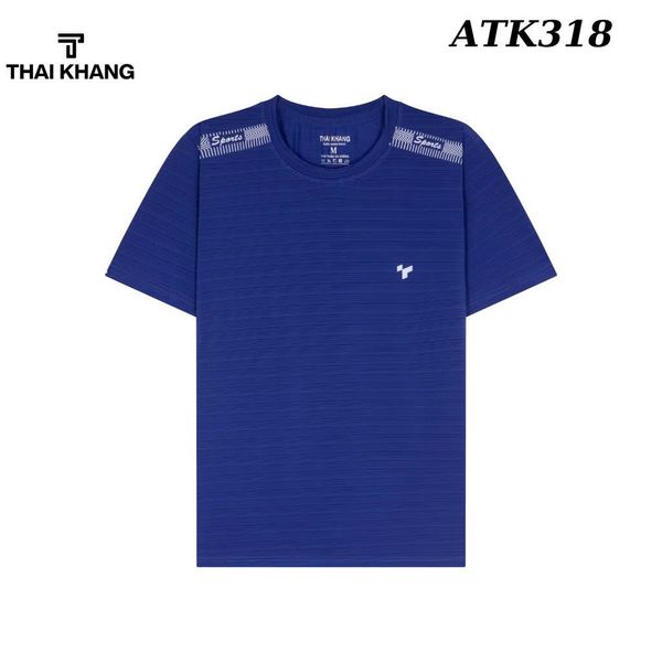 Áo thun thể thao nam cổ tròn Thái Khang vải coolwink ATK31