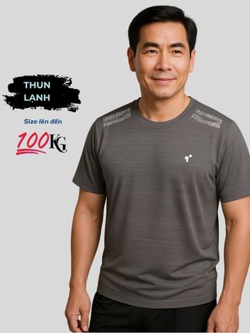 Áo thun thể thao nam cổ tròn Thái Khang vải coolwink ATK31