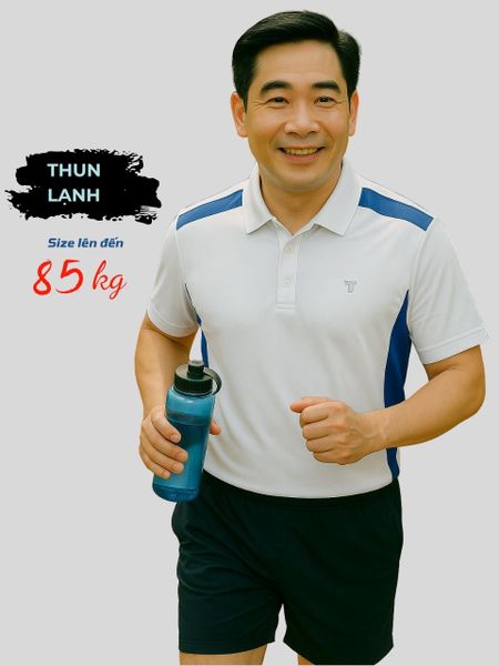 Áo thun polo nam THÁI KHANG vải thun lạnh ATK32