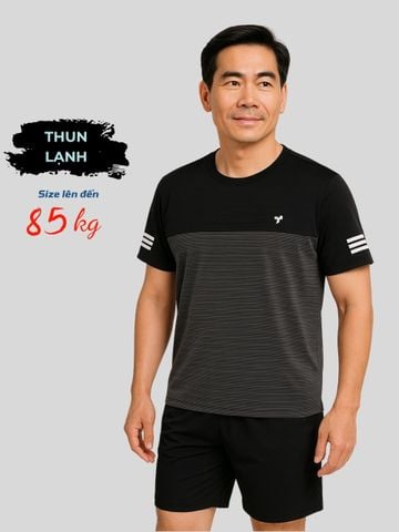 Áo thun thể thao nam cộc tay Thái Khang vải coolwink ATK33