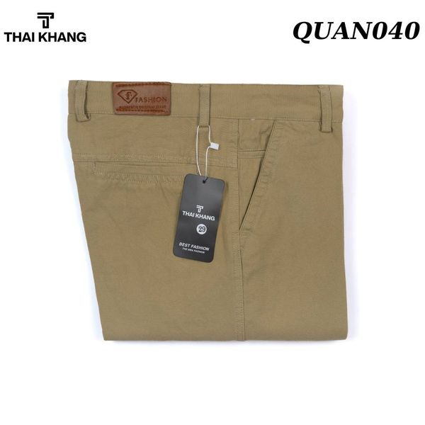 Quần kaki nam trung niên vải cotton dày đẹp mặc cực thoải mái BIGSIZE QUAN04