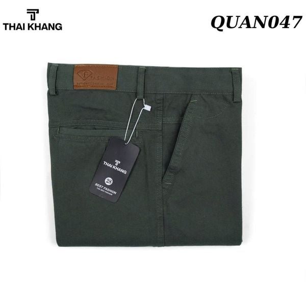 Quần kaki nam trung niên vải cotton dày đẹp mặc cực thoải mái BIGSIZE QUAN04