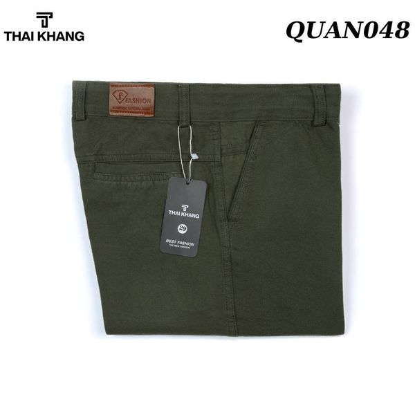 Quần kaki nam trung niên vải cotton dày đẹp mặc cực thoải mái BIGSIZE QUAN04