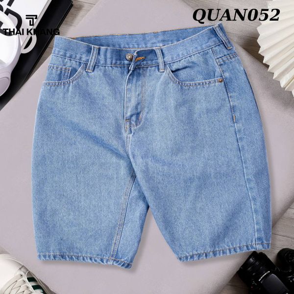 Quần short jean nam trung niên Thái Khang QUAN05